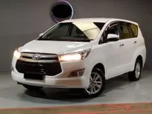 2018 Toyota Innova 2.0 G MPV KING * 8 SEATER * FREE WARRANTY