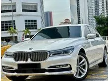 YEAR MADE 2017 BMW 740LE 2.0 XDRIVE SEDAN ONE OWNER LOW MILEAGE ON TIME SERVICE 360 CAMERA SUNROOF AMBIENT LIGHT HARMAN KARDON SOUND SYSTEM POWERBOOT