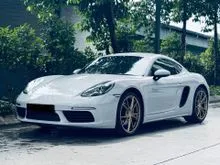 2019 Porsche 718 2.0 Cayman Coupe 43K Miles Sport Chrono Bose Sound System Matrix LED Light Paddle Shifter
