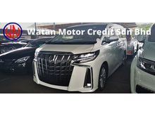 2019 Toyota Alphard 2.5 SA S UNREG,GRADE 5 STARS & GENUINE LOW MILEAGE CAN PROVE,7 SEATS,3 POWER DRS & BOOT,360 CAMERA,PRE CRASH & ETC,FREE WARRANTY