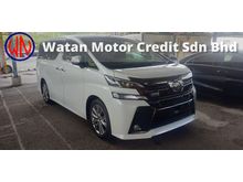 2016 Toyota Vellfire 2.5 Z Golden Eyes MPV NO HIDDEN CHARGES ACTUAL YEAR MAKE 2016