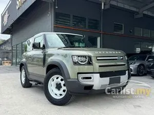 2023 Land Rover Defender 2.0 90 P300 SUV RECON JAPAN SPEC NEW CAR CONDITION GRADE 5A AIR SUSPENSION 360 CAM SIDE STEP CENTER CONSOLE LOW MILEAGE