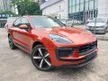Recon 2022 Porsche Macan 2.0 SUV. 22K KM ONLY Recond UNREG. UK Spec. Like New. PERFECT CONDITION. LEATHER SEAT WITH PAPAYA STICHING.