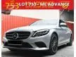 Used 2019 Mercedes Benz C200 1.5 AMG Line Sedan LowMileage TipTOP LikeNEW (LOAN KEDAI/BANK/CREDIT) - Cars for sale