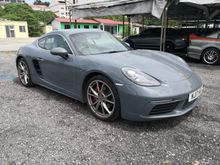 2017 PORSCHE 718 2.5 CAYMAN S ,SPORT CRHONO,SPORT EXHAUST,LED ,LIMITED COLOUR ,UNREG 2017