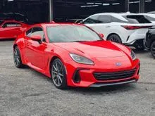 FREE 6 YEAR WARRANTY UNREG 2022 Subaru BRZ 2.4 EyeSight Coupe AUTO RED / PROCESSING FEE RM1350
