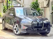 2023 BMW iX xDrive40 Original LowMileage 7K km UnderWarranty BMW Until 2031 HeadUpDisplay DigitalMeter OriginalPaint 360Cam MassageChair 1CarefulOwner