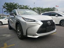 2015 Lexus NX200t 2.0 F Sport (4 CAMERA, HUD, BLIND SPOT MANAGEMENT)
