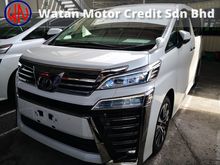 2018 Toyota Vellfire 2.5 ZG FACELIFT SUNROOF UNREG