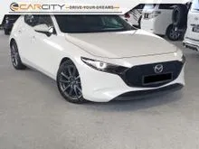 2023 Mazda 3 2.0 SKYACTIV-G High Plus Hatchback UNDER WARRANTY FULL SERVICE LOW MILEAGE SUNROOF REVERSE CAMERA