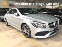 2017 Mercedes-Benz CLA180 AMG New Facelift Turbo Intelligent LED Headlamp Push Start Button Memory Seat Paddle Shift Reverse Camera Pre Crash Unreg