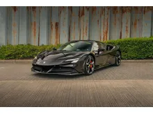 2022 Ferrari SF90 4.0 Stradale, Red Brake Calipers, Carbon Fibre Side Air Splitter, Carbon Fibre Rear Diffuser, Black Tailpipe Tips, INCOMING STOCK