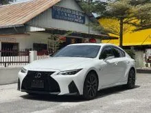 [360CAM] 2023 Lexus IS 300 2.0 F Sport Sedan [18K KM] FULL SPEC