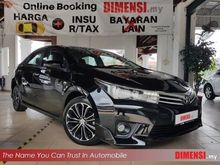 2015 Toyota Corolla Altis 2.0 V (A) No Processing Fee