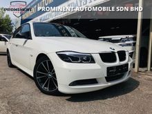 BMW 320i M-SPORT 1 YR WTY 2007,M-SPORT STEERING,FULL LEATHER SEATS,CRYSTAL WHITE IN COLOUR,M-SPORT RIMS,SELDOM USE,ONE DATIN OWNER