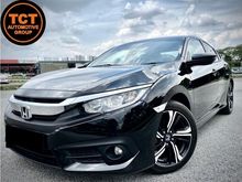 HONDA CIVIC 1.5 TC VTEC FULL SERVICE RECORD HONDA , UNDER WARRANTY HONDA , PADDLE SHIFT ,FULL LEATHER SEAT, LED DAYLIGHT, MULTI FUNCTION STEERING