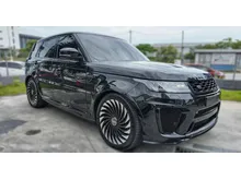 2018 LAND ROVER RANGE ROVER SPORT SVR / SUPERCHARGED V8 / MERIDIAN / 360 CAMERA