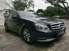 Mercedes-Benz E200 CGI Facelift on time service record