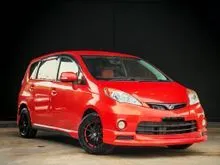 2013 Perodua Alza 1.5 EZ MPV Customize Orange Leather Seats & Apple Car Play With Reverse Camera Mileage 98k Tip Top Condition
