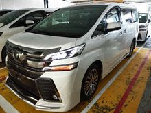 2016 Toyota Vellfire 3.5 ZAG FULL SPEC 360 camera & pre-crash