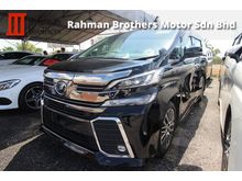UNREG 2016 Toyota Vellfire 2.5 Z G Edition MPV (A) JAPAN GRADE A CAR