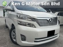 2010 Toyota Vellfire 2.4 X MPV 8 SEATER 1 POWER DOOR