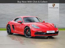 2018 Porsche Cayman GTS 718 2.5 Turbo Coupe Sport Chrono Package Porsche Dynamic Lighting System Plus PASM Unregistered Pre Order