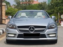 UNREGISTER 2014 MERCEDES SLK 200 CGi (A) R172 TURBO ORIGINAL AMG 7-GTRONIC HIGH SPEC ELECTRIC CONVERTIBLE ROOF 0%GST