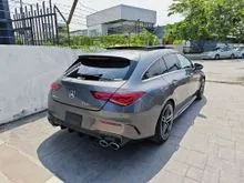 (Grade 4.5B, 23k-Km Mileage) 2021 Mercedes-Benz AMG CLA45S 2.0 S 4MATIC+ Shooting Brake. AirCon Seat, Sport Exhaust, Panoramic, Burmester. CLA45 CLA