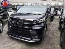 2017 Toyota Vellfire 2.5 Golden Eyes Modelista Bodykit 360 Cameras INC SST 2 YEARS WARRANTY Japan Unreg