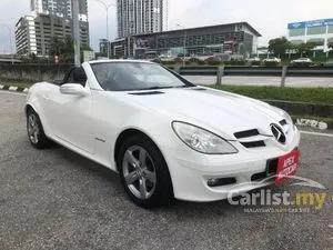 OTR PRICE 2006/2010 Mercedes-Benz SLK200K 1.8 (A) Convertible 1 OWNER (GERAN LAMA) ORI LOW MIL 75K KM LIMITED UNIT
