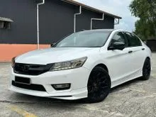 2014 Honda Accord 2.4 VTi-L Sedan - 1 CAREFULLY OWNER / FULL LEATHER ELECTRIC SEAT / NICE SPORT RIM / NICE CONDITION / FREE ACCIDENT / FREE FLOOD