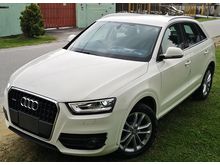 2013 AUDI Q3 2.0 TFSI QUATTRO JAPAN SPEC UNREG SELLING PRICE ( RM 139,000.00 NEGO ) WHITE COLOR ( 9750 ) JAPAN SPEC NEW UNREG MANUFACTURER 2013