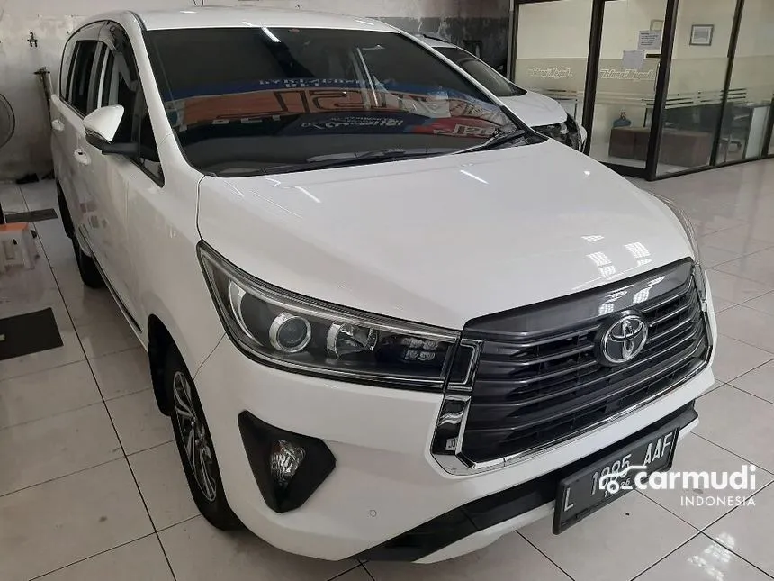 Jual Mobil Toyota Kijang Innova 2021 V 2.4 di Jawa Timur Automatic MPV Putih Rp 440.000.007
