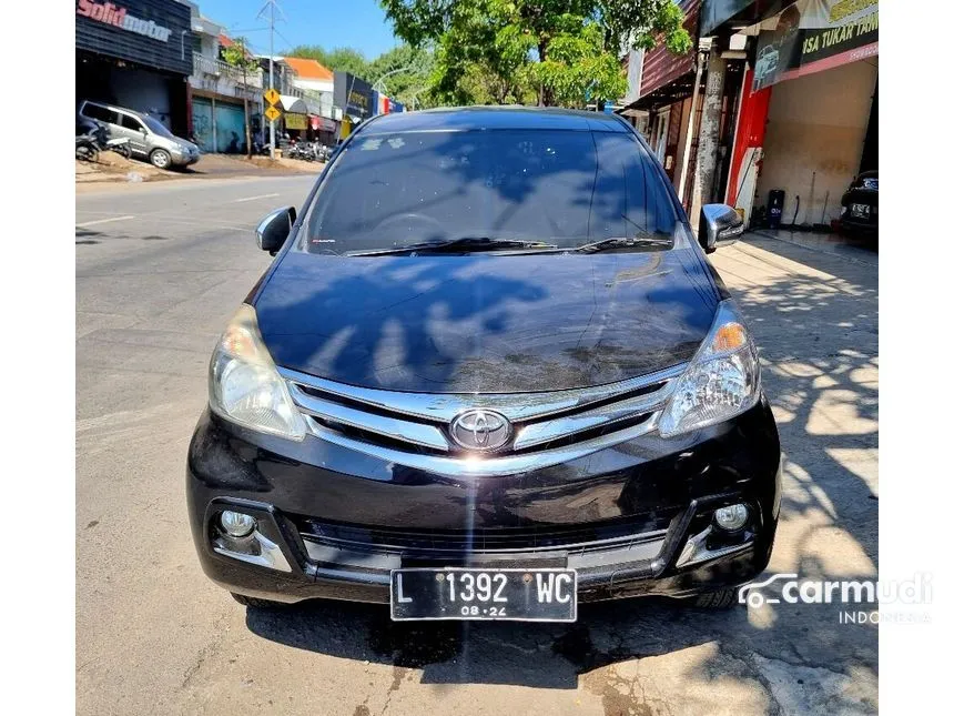 Jual Mobil Toyota Avanza 2014 G 1.3 di Jawa Timur Manual MPV Hitam Rp 129.000.000