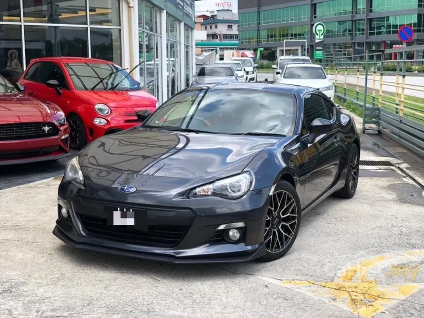 Used 2014 Subaru BRZ 2.0 Coupe Tan Leather Interior Toyota 86 - Carlist.my