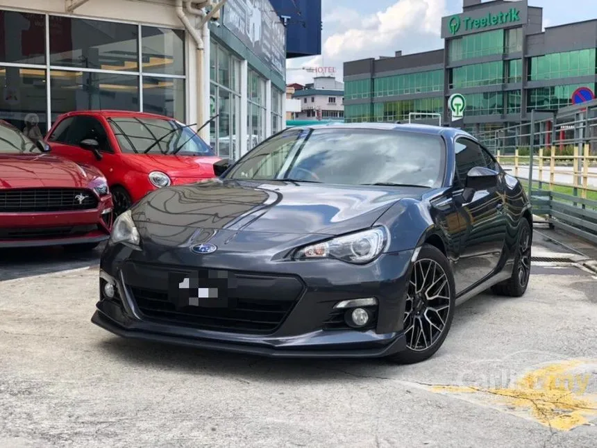 Used 2014 Subaru BRZ 2.0 Coupe Tan Leather Interior Toyota 86 - Carlist.my