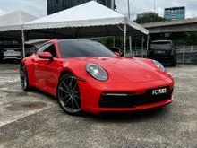 Pre-Owned 2021 Porsche 911 3.0 Carrera Coupe- Lava Orange finish - Sport Chrono Package - BOSE Sound - Sport Exhaust - View to believe condition