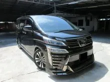 2018 [ LOANKEDAI ] Toyota Vellfire 2.5 ZG MPV PILOT SEAT SUNROOF MOONROOF (LOAN KEDAI IC SAHAJA)
