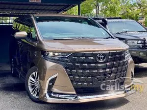 BRAND NEW 33KM 6A JAPAN 2024 Toyota Alphard 2.5 Z 7-Seater MPV