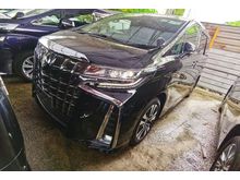 TOYOTA ALPHARD 2.5 SC FACELIFT 3 LED ORI 6K KM DUAL SUNROOF 4 CAMERA PRE CARSH LKA NAPPA LEATHER 2020 JAPAN UNREG FREE 3 YRS WARRANTY