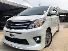 2013 UNREG Toyota Alphard 2.4 (A) TYPE GOLD MODELLISTA KIT SUNROOF (NO GST)