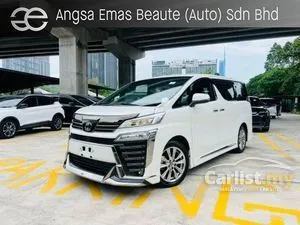 2023 Toyota Vellfire 2.5 Golden Eyes Original Modellista Kit UNREGISTER Special Edition Gold Eyes Grade 4.5A 8,xxx km 3 LED Headlights Semi Leather