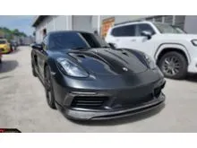 [Used Car - Direct Owner] Porsche 718 Cayman 2.0L (2018/2022). *Done Inspection Works *Original Mileage *Not Flooded/ Total Loss/ Accident Car