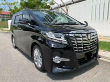 2015 Toyota Alphard 2.5 G SA MPV TIP TOP USED