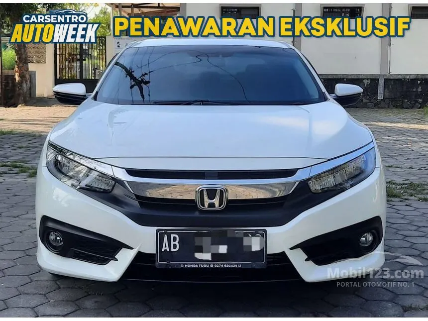 Jual Mobil Honda Civic 2016 ES 1.5 di Yogyakarta Automatic Sedan Putih Rp 368.000.000