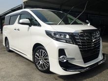 2015 Toyota Alphard 3.5 SAC* GENUINE MILEAGE, HIGHEST GRADE CAR, PROVIDE WARRANTY* TOYOTA VELLFIRE