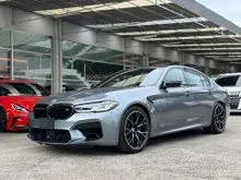 2022 BMW M5 4.4 Competition Pack,  Grade 5A, 11500KM ONLY, 625PS 750Nm, Soft Close Door, Laser Light, Harman Kardon, Carbon Roof, M Series Sport Exhaust