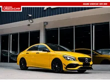 Mercedes-Benz CLA180 1.6 SEDAN FULL CONVERT CLA45 AMG BLACK SPORT RIM PADDLE SHIFTER CRUISE CONTROL SPORT MODE REVERSE CAMERA HALF LEATHER SPORT SEATS