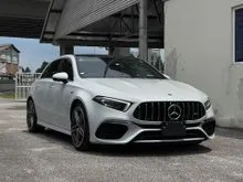 [14K KM] 2021 Mercedes-Benz AMG A45 2.0 S 4MATIC RECARO SEAT FULL SPEC